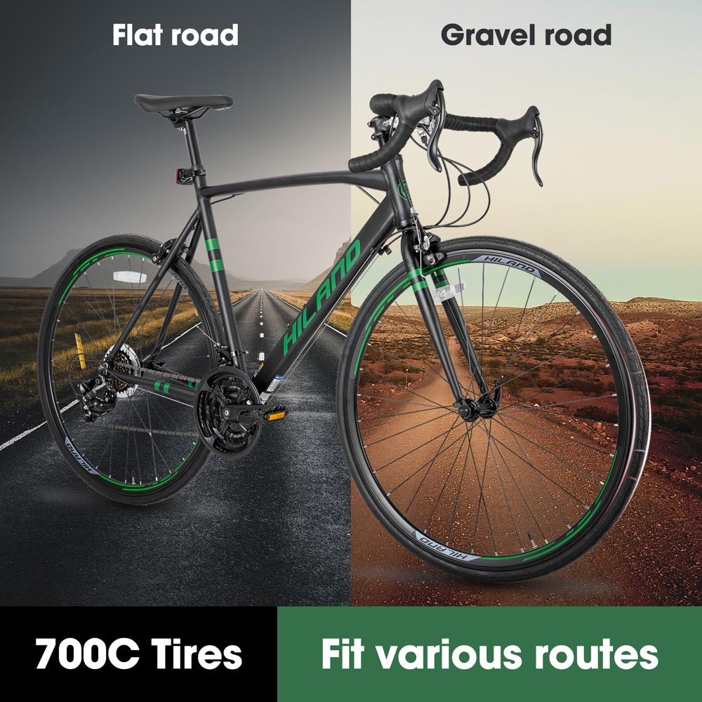 HILAND Daring | 700c Road Bike 14 Speed Aluminum Frame Racing Bike