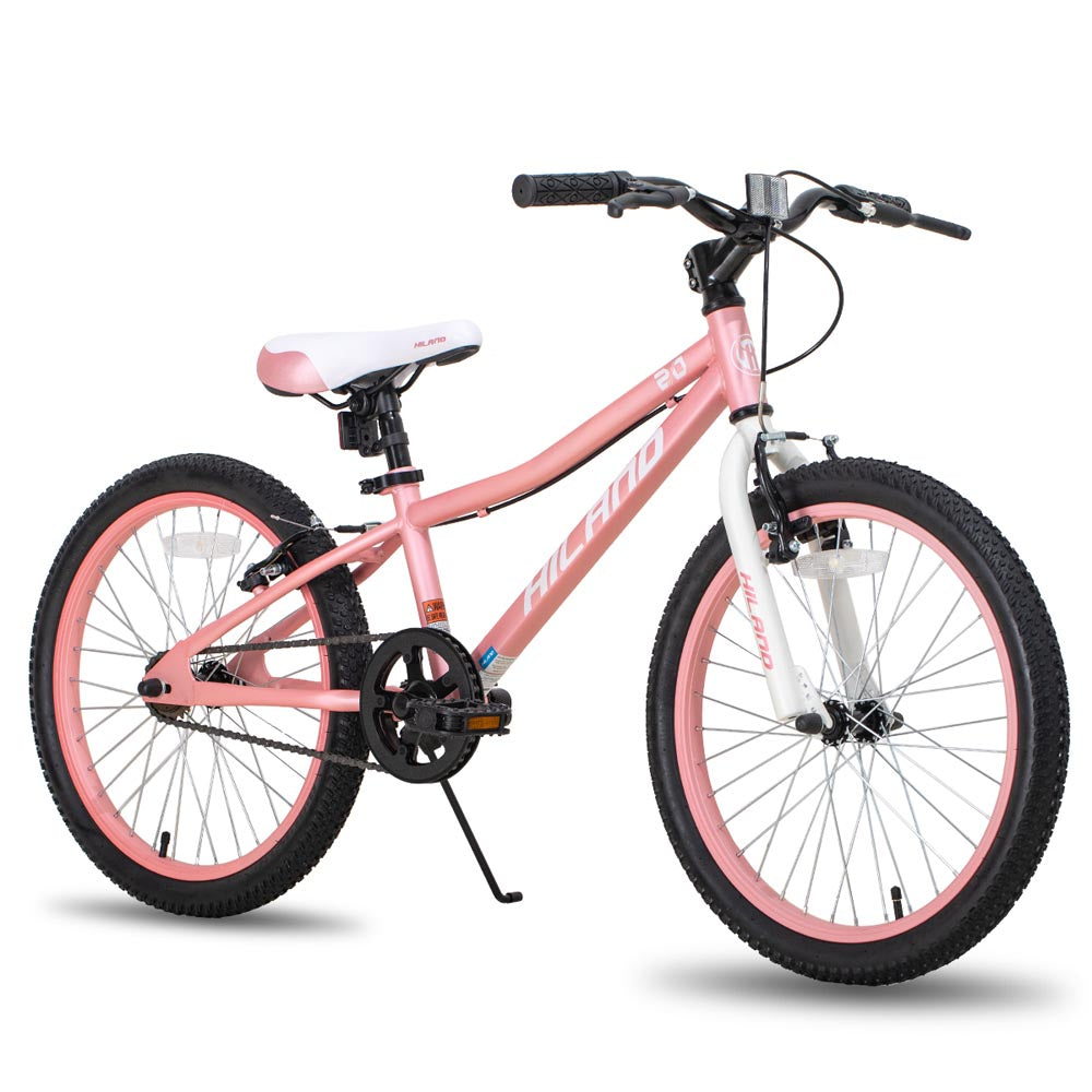HILAND Climber 20'' Kids Mountain Bike with Dual Handbrakes and Kickstand