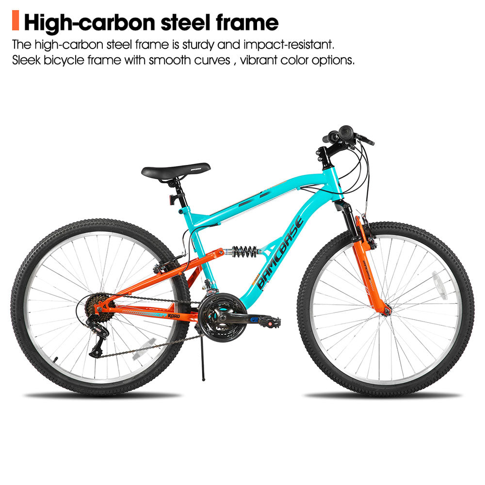 HILAND Boulder | 26 Inch Full Suspension Mountain Bike