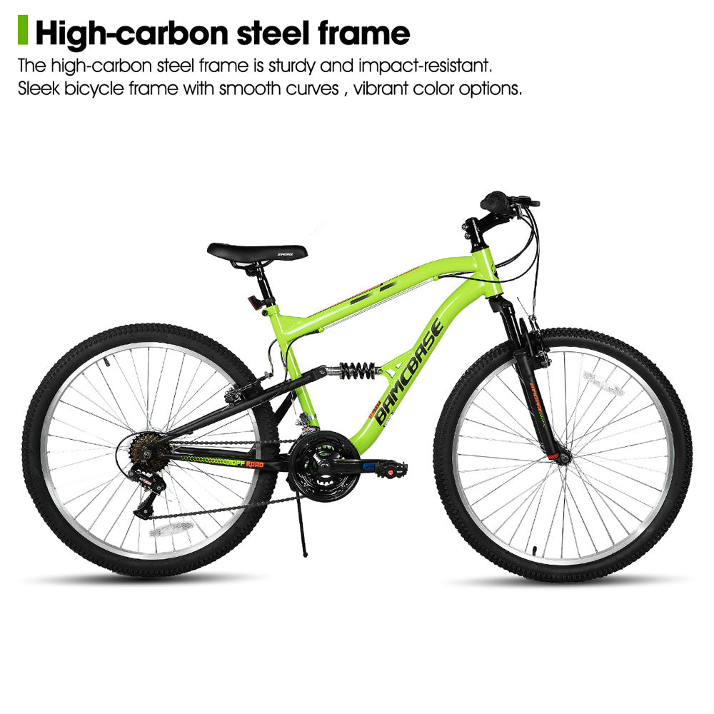 HILAND Boulder | 26 Inch Full Suspension Mountain Bike