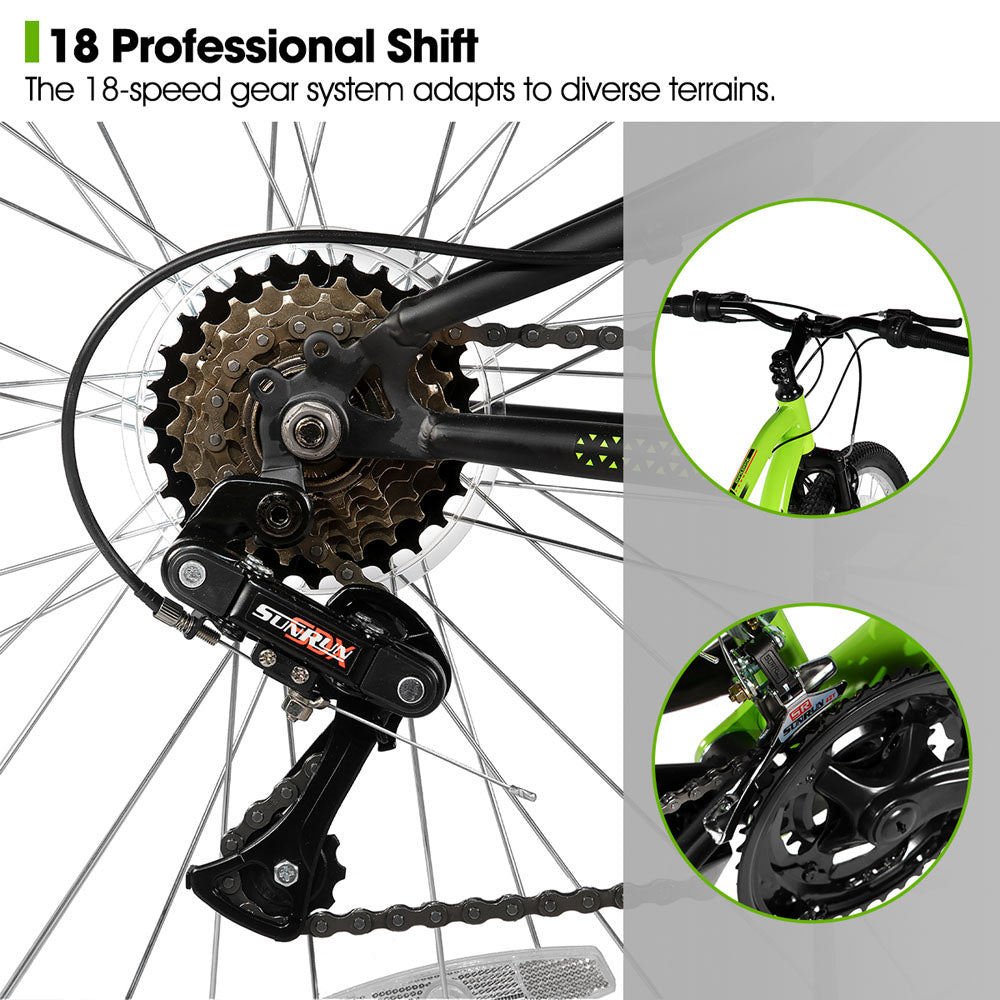 HILAND Boulder | 26 Inch Full Suspension Mountain Bike