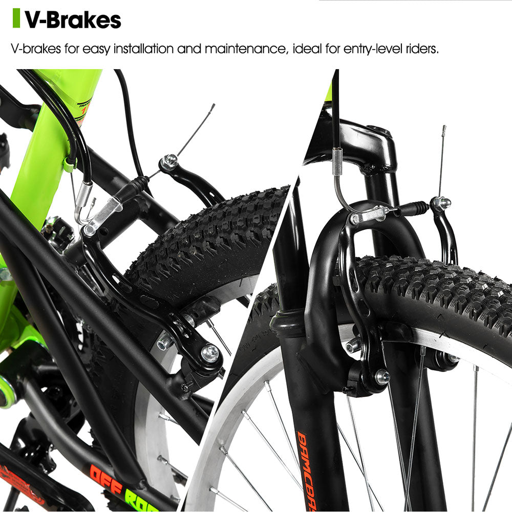 HILAND Boulder | 26 Inch Full Suspension Mountain Bike